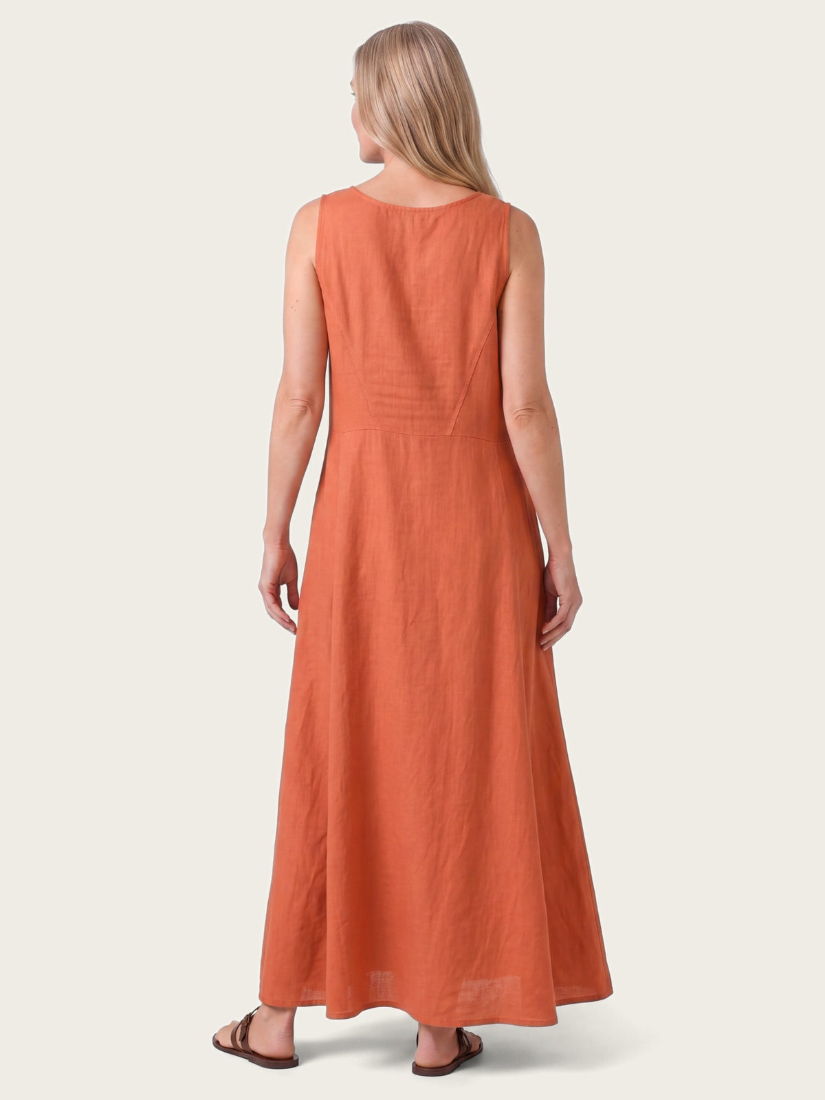 Valencia maxi dress shown front on – LIRAE LONDON